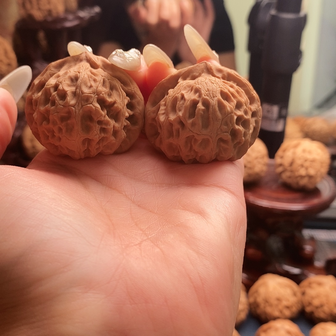 文玩核桃把件宫灯41