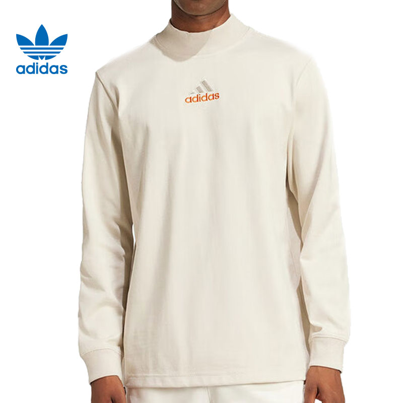 华adidas阿迪达斯三叶草男子运动休闲卫衣套头衫JD5402