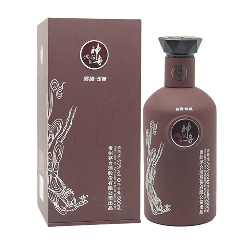MOUTAI/茅台神舟酒(酱香型白酒）易捷珍藏500ml单瓶装53%Vol500ml