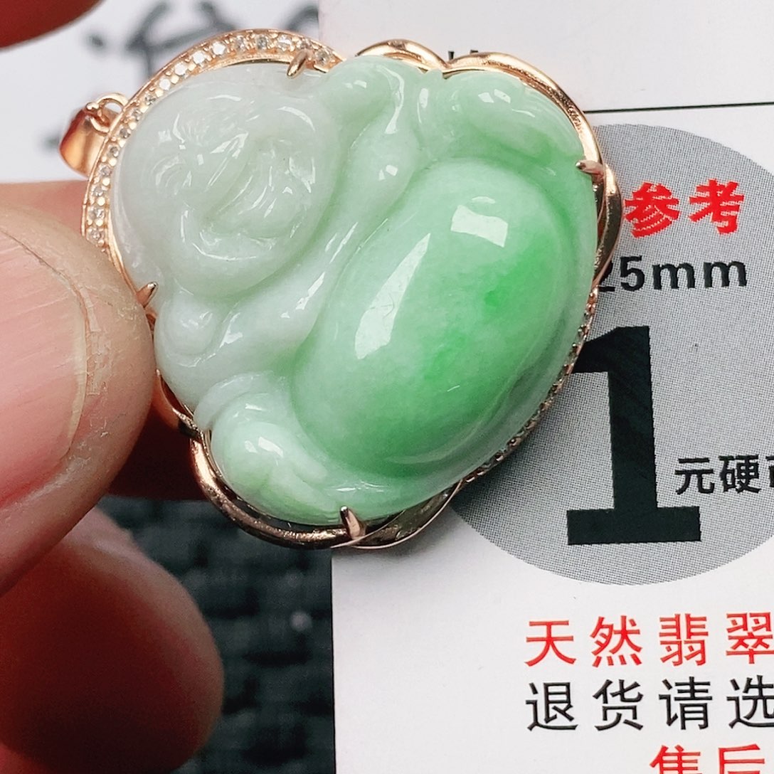 翡翠吊坠(不含链)未镶嵌