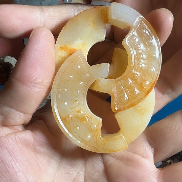 未镶嵌和田玉挂件