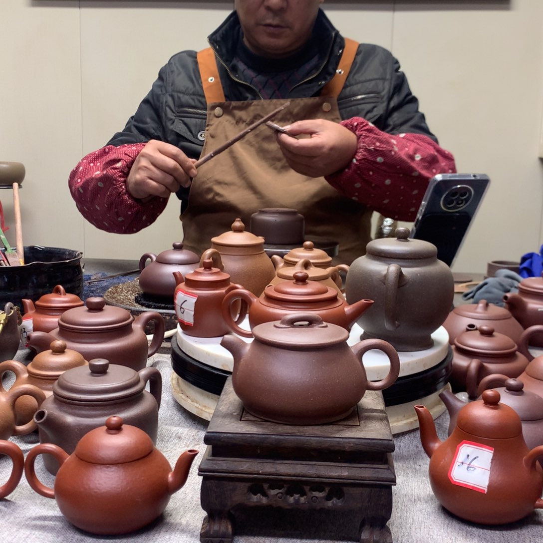 茶壶紫泥儒相150 C半手工制作