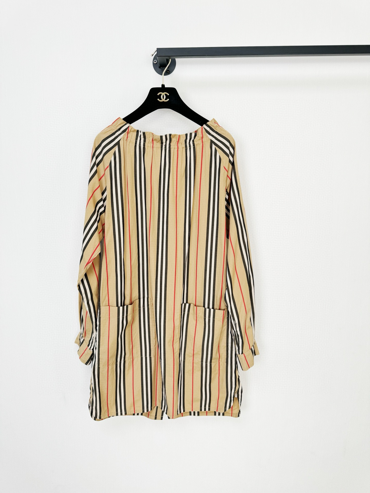 99新 BURBERRY/博柏利 Burberry条纹连衣裙/14Y/99新