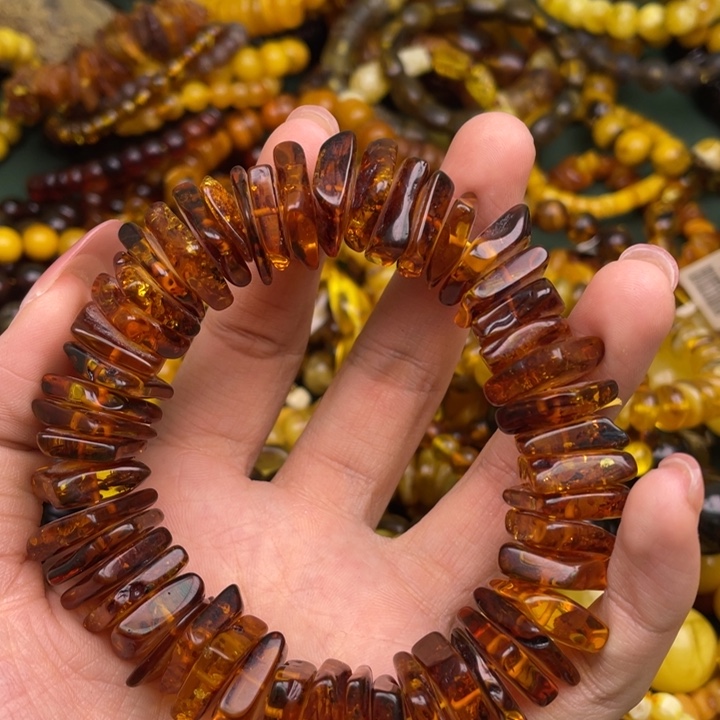 琥珀未镶嵌珠宝奇石