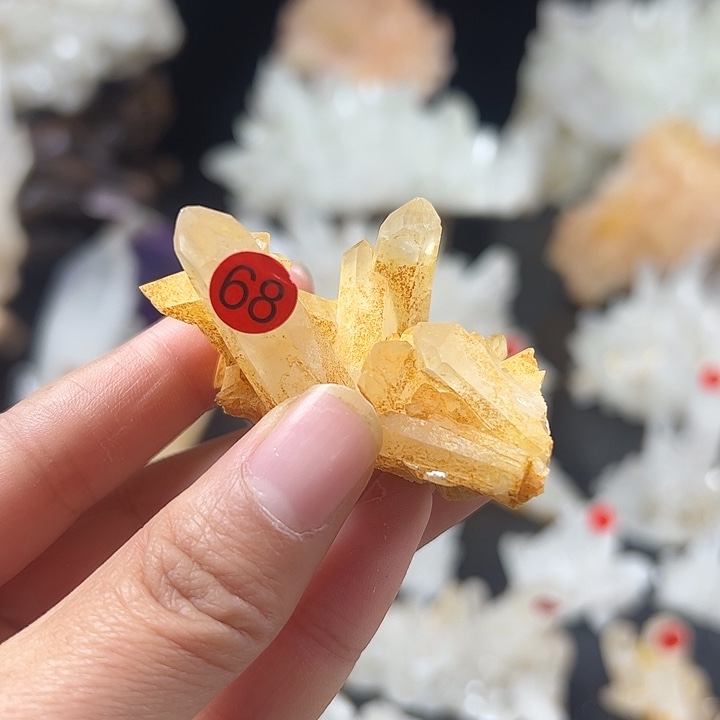 小***卡水晶珠宝半成品未镶嵌