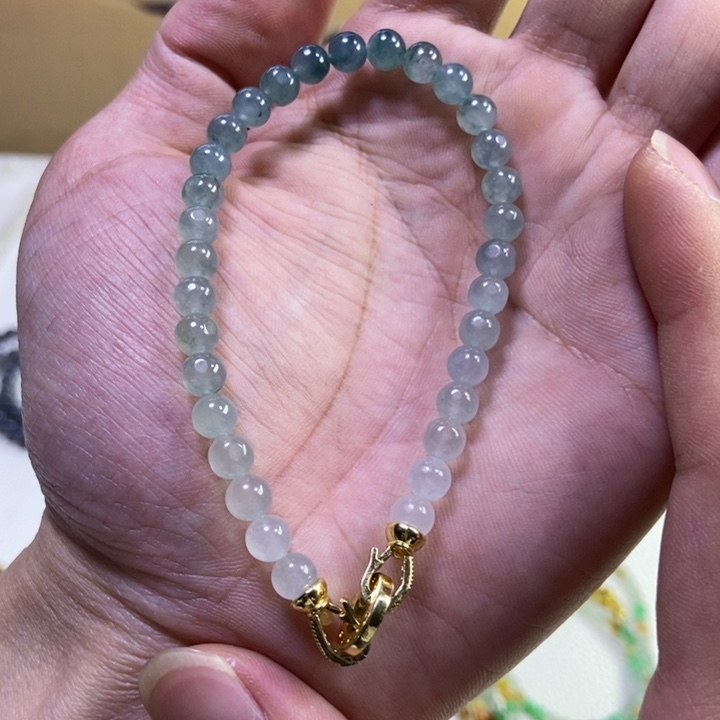 定制翡翠未镶嵌缅甸翡翠a货卡5.5