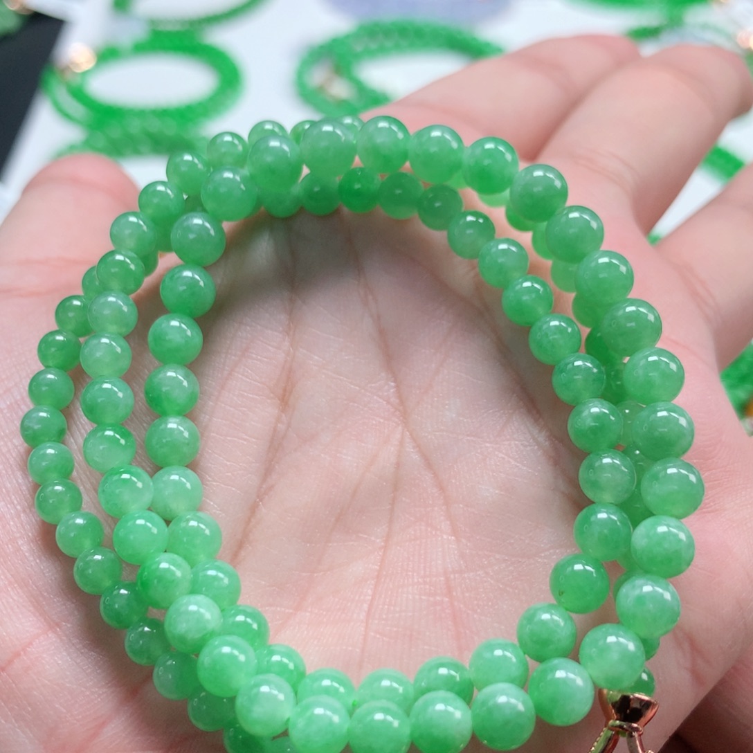 翡翠未镶嵌手链翡翠