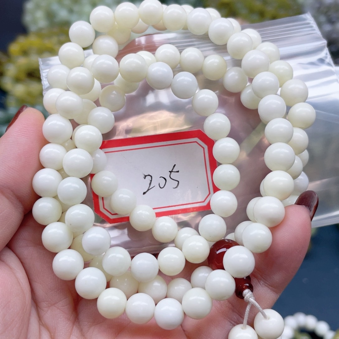 未镶嵌蛇纹石玉手串