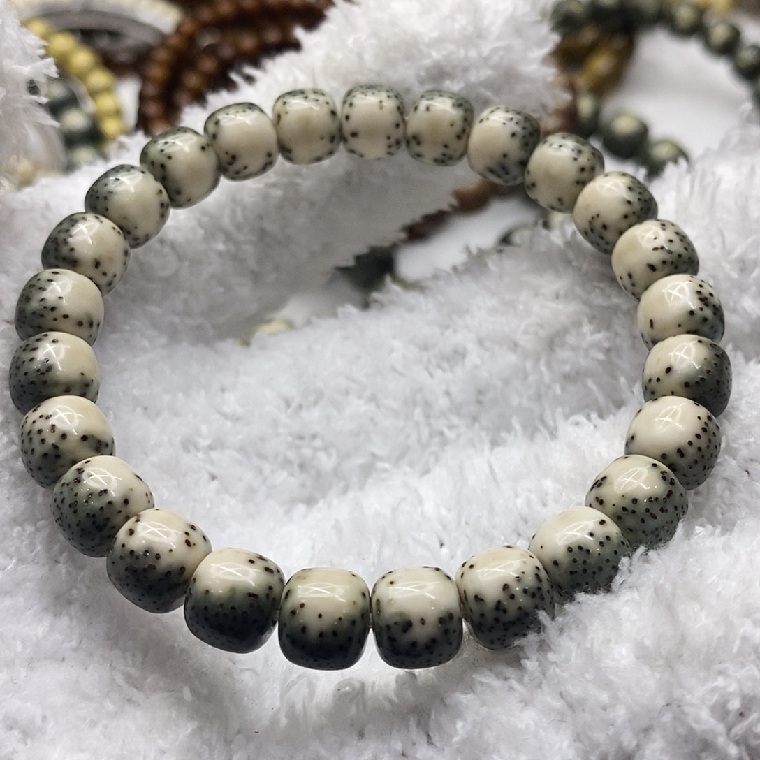 人***态星月菩提吊坠海南原生态星月菩提