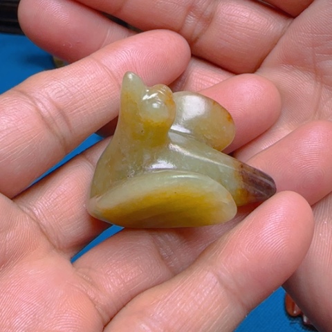 和田玉挂件未镶嵌石*宏