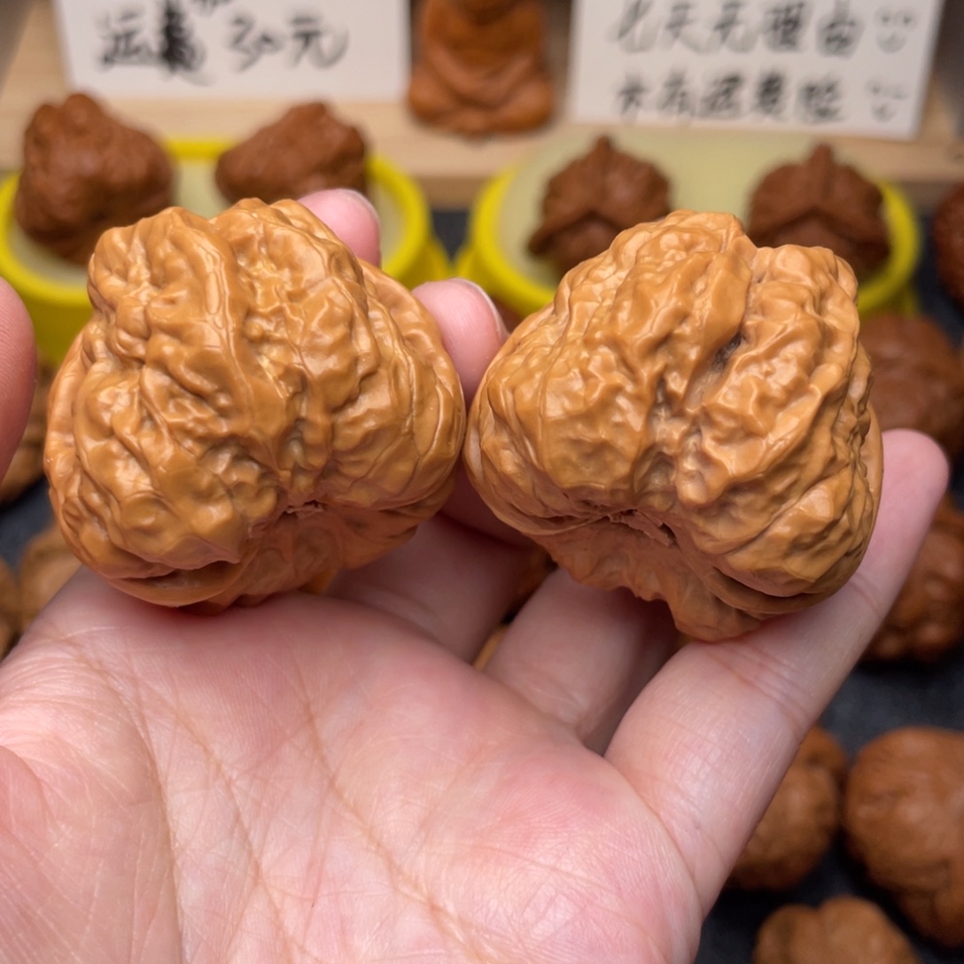 文玩核桃把件蛤蟆40