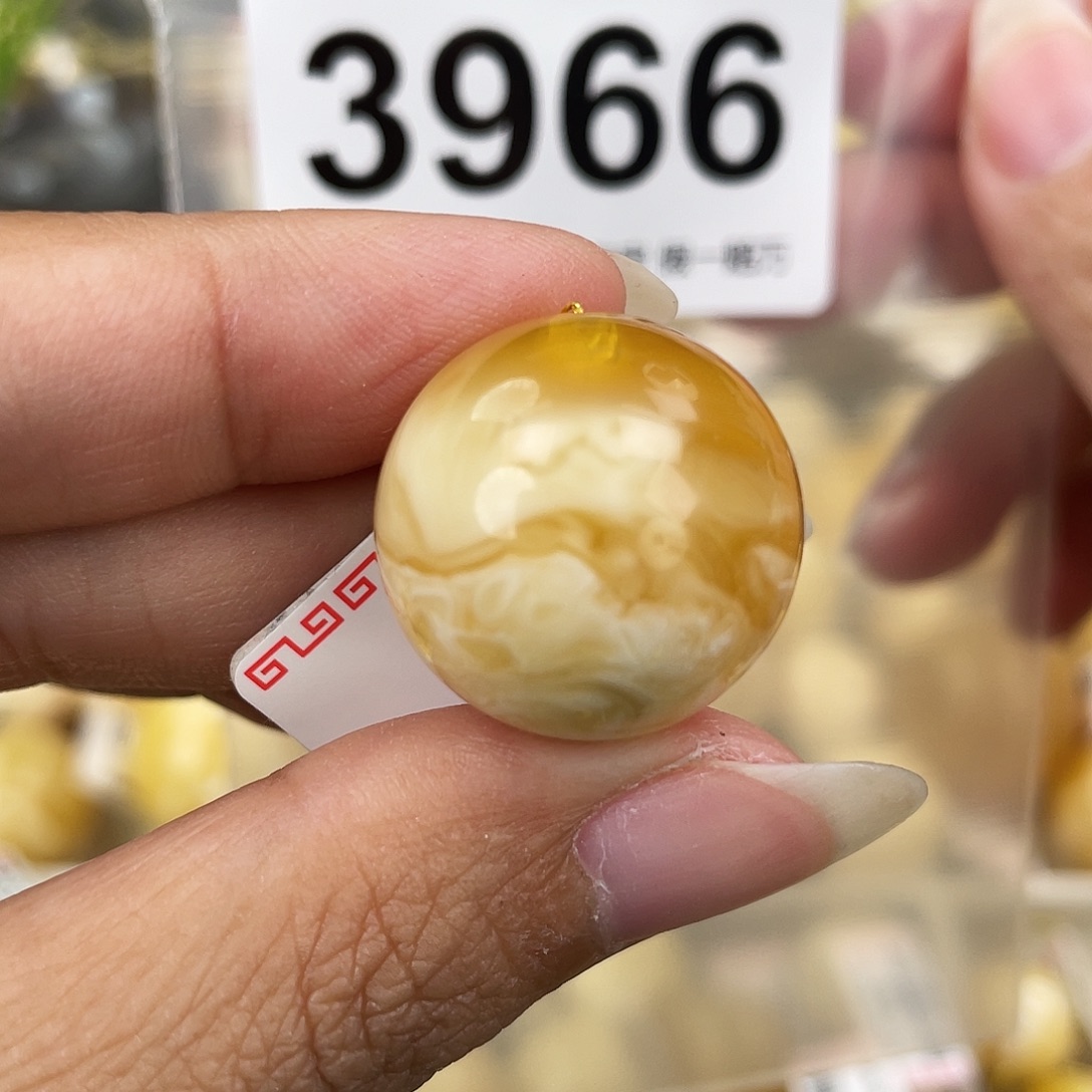 蜜蜡未镶嵌裸石21.5