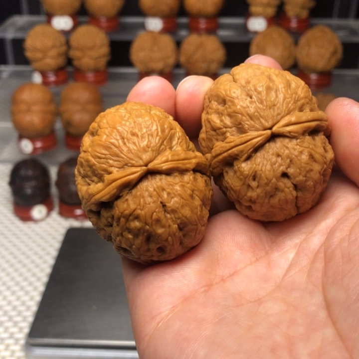 把件文玩核桃23麒麟背