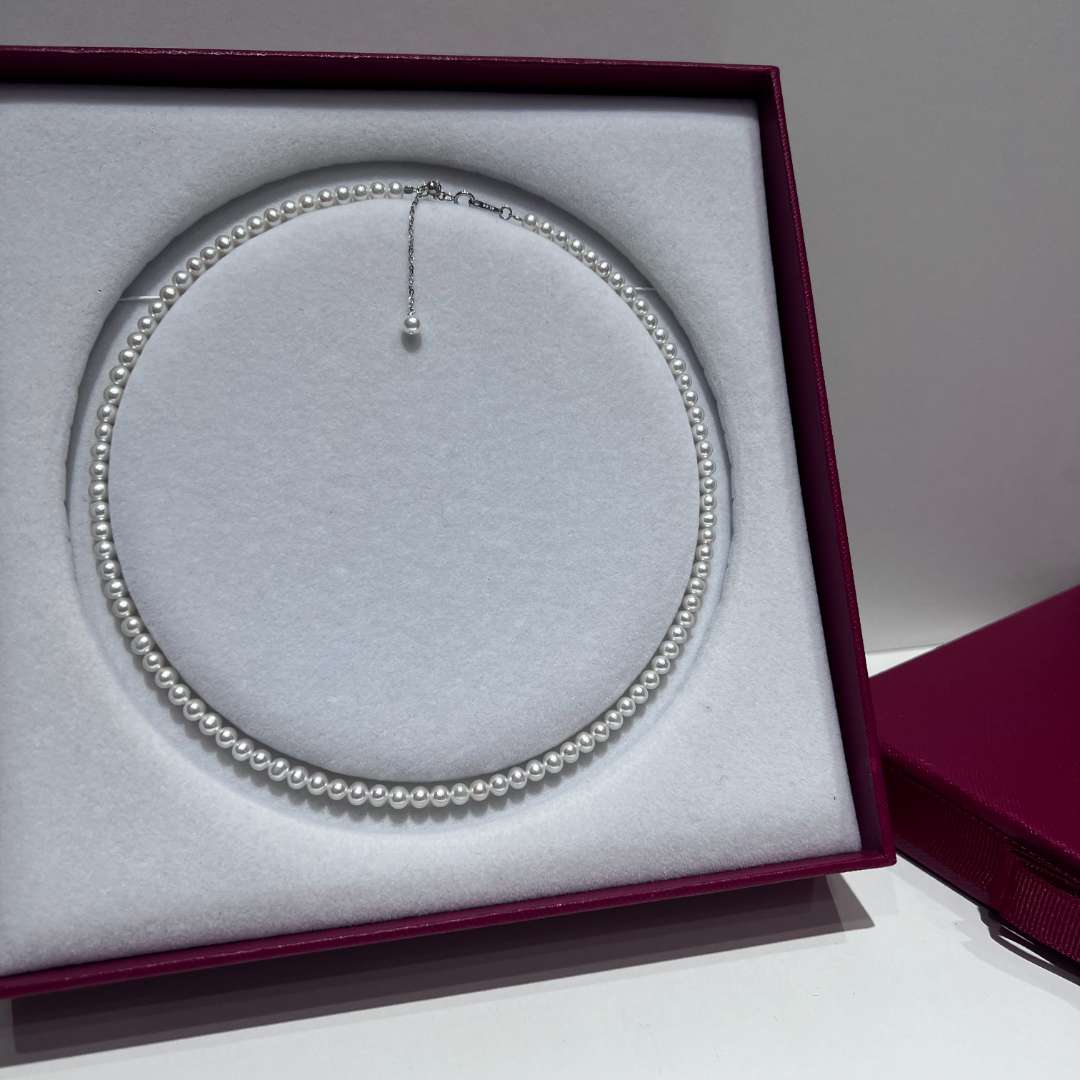 顾铭-淡水无核珍珠5-6mm极光高货项链9.15新品