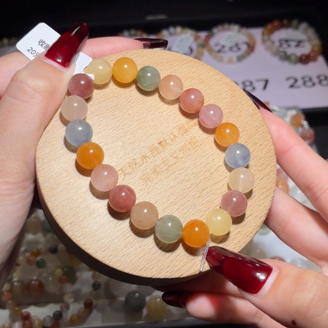 水晶手链未镶嵌286号多样性发一X 9+