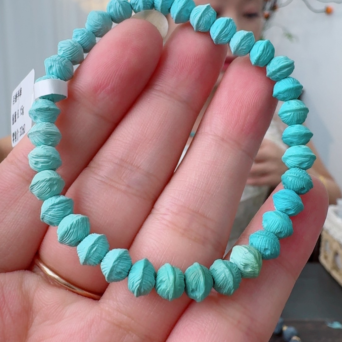 未镶嵌绿松石珠宝奇石