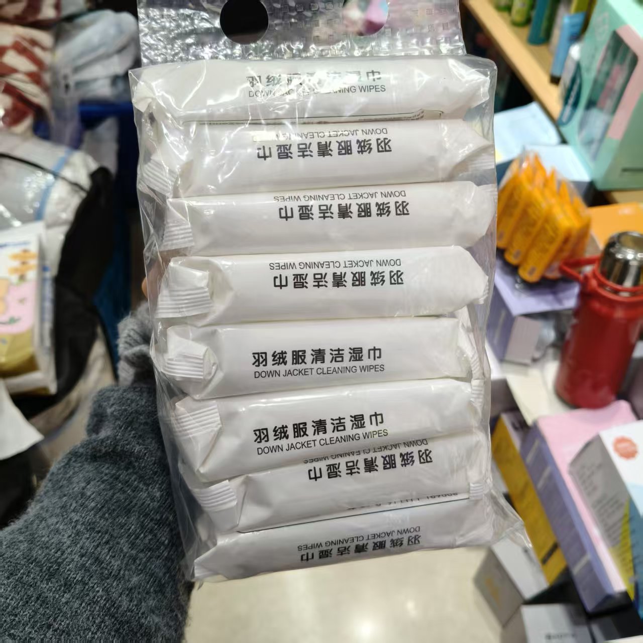 羽 绒服清洁湿巾