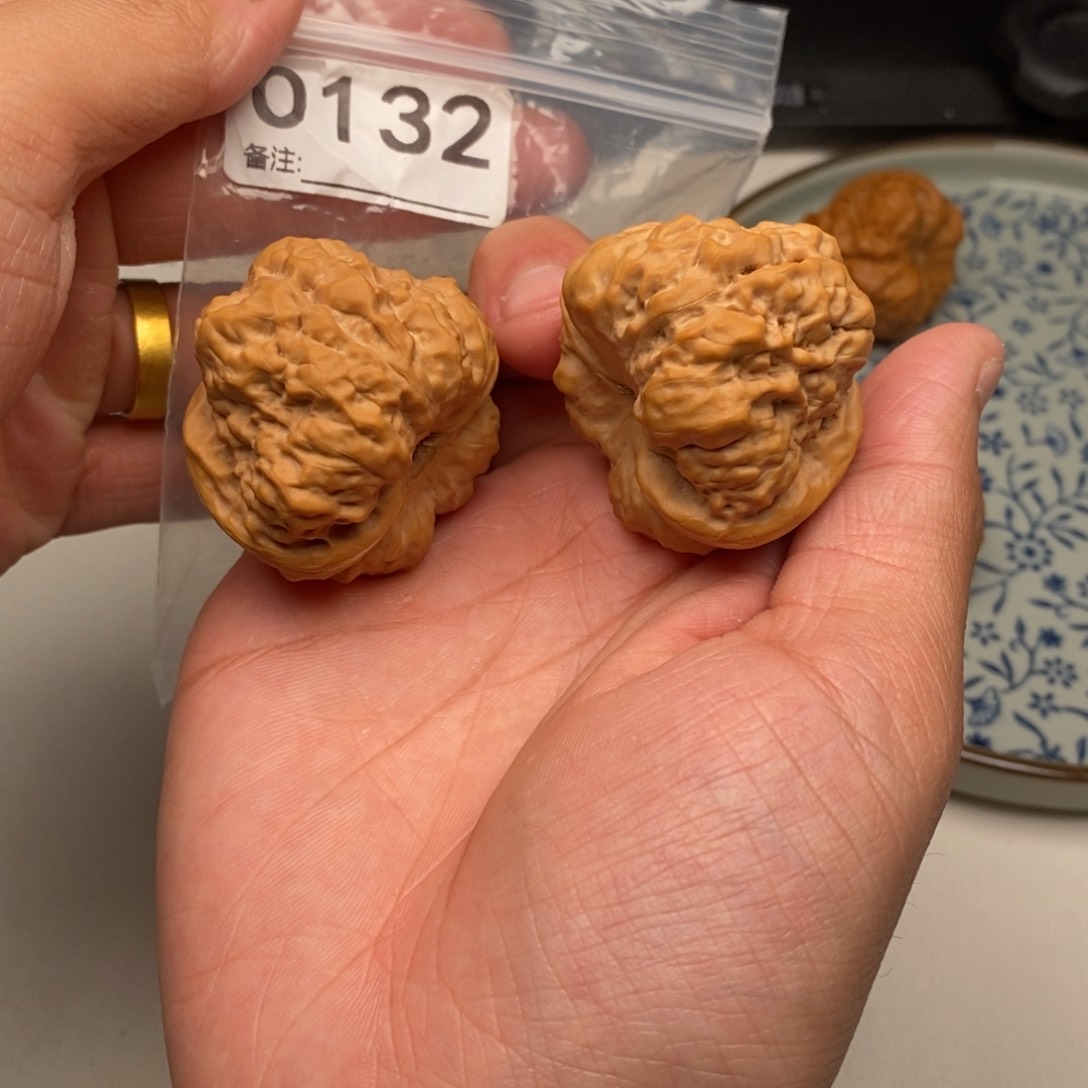 文玩核桃把件42蛤蟆0132