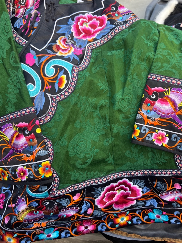 湘西苗族民族风刺绣上衣马甲