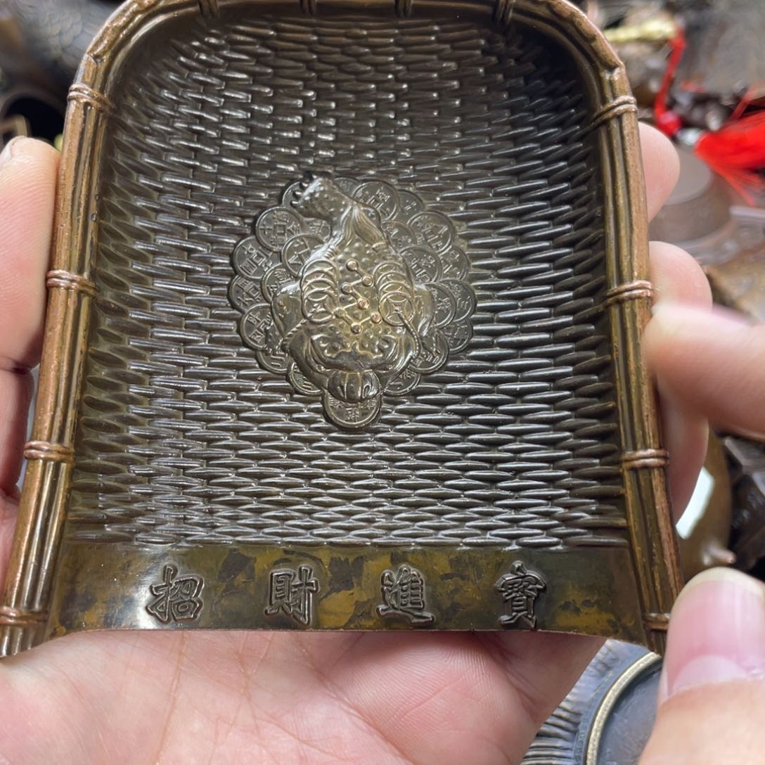 铜器工艺品办公室摆件 