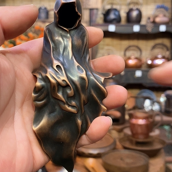 今语择物 茶室摆件沉思者