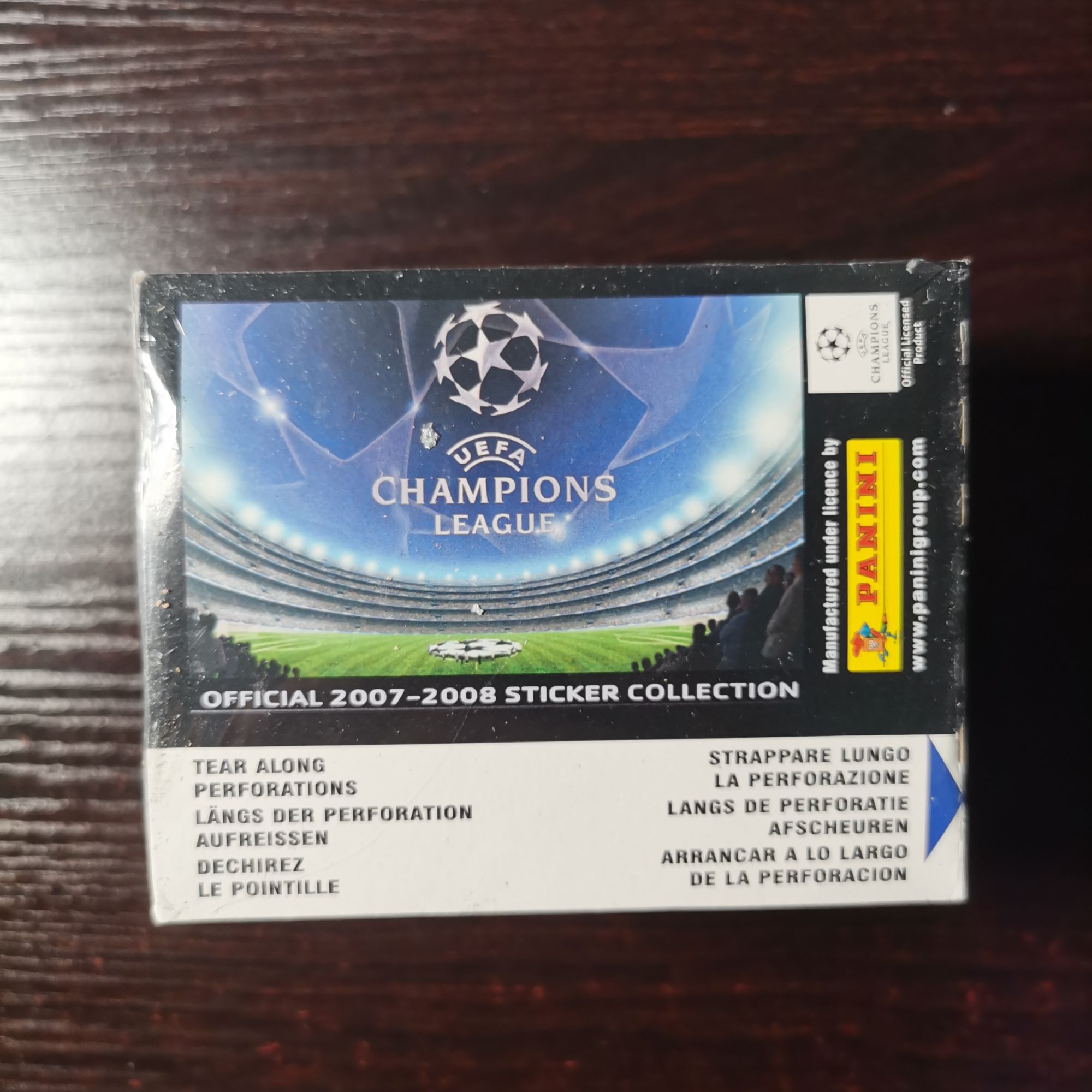 帕尼尼panini 欧冠2007-2008贴纸 曼联夺冠年，莫斯科雨夜！