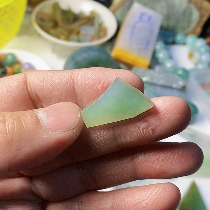翡翠散珠天然翡翠A货