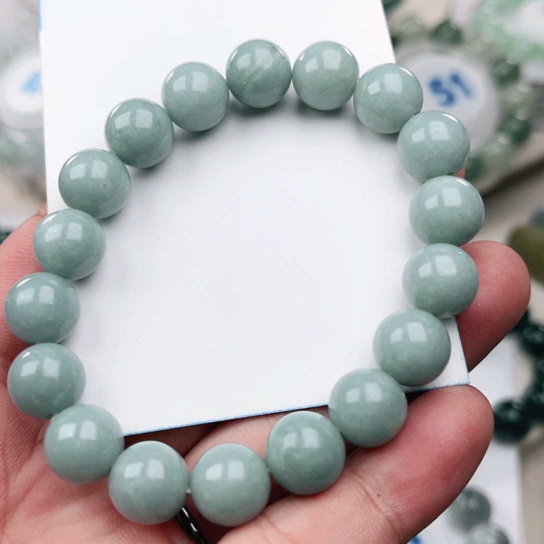 翡翠手链未镶嵌卡11