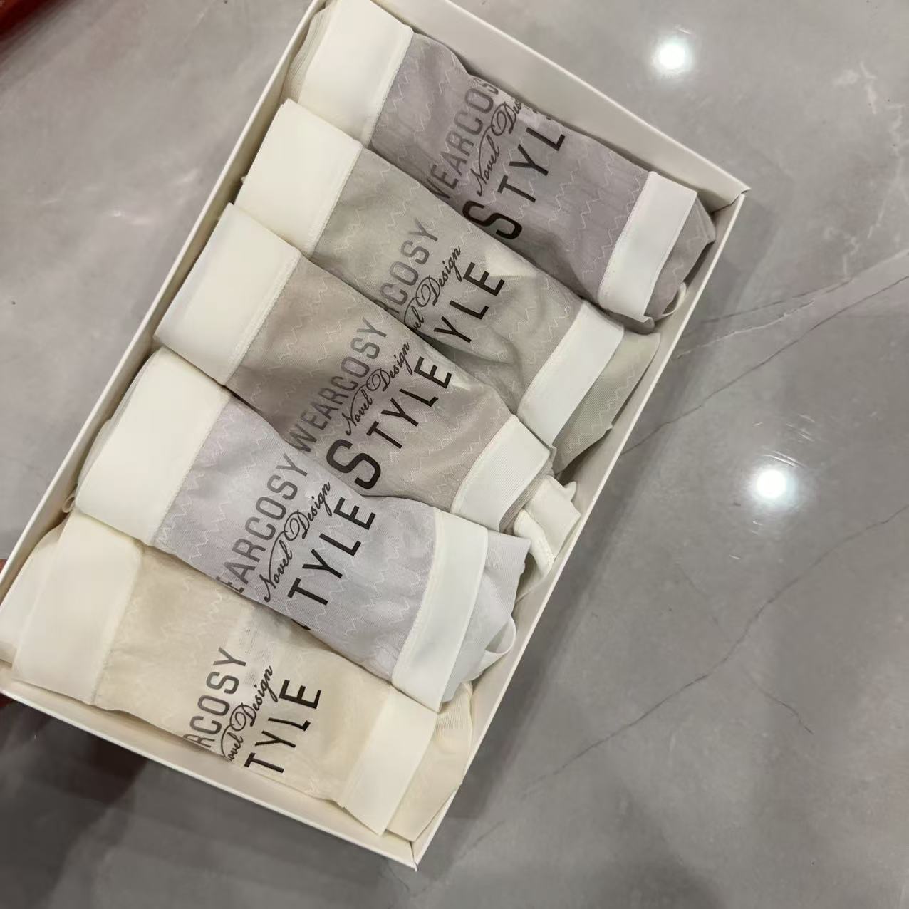 时尚百搭女士内裤8025款5条装 