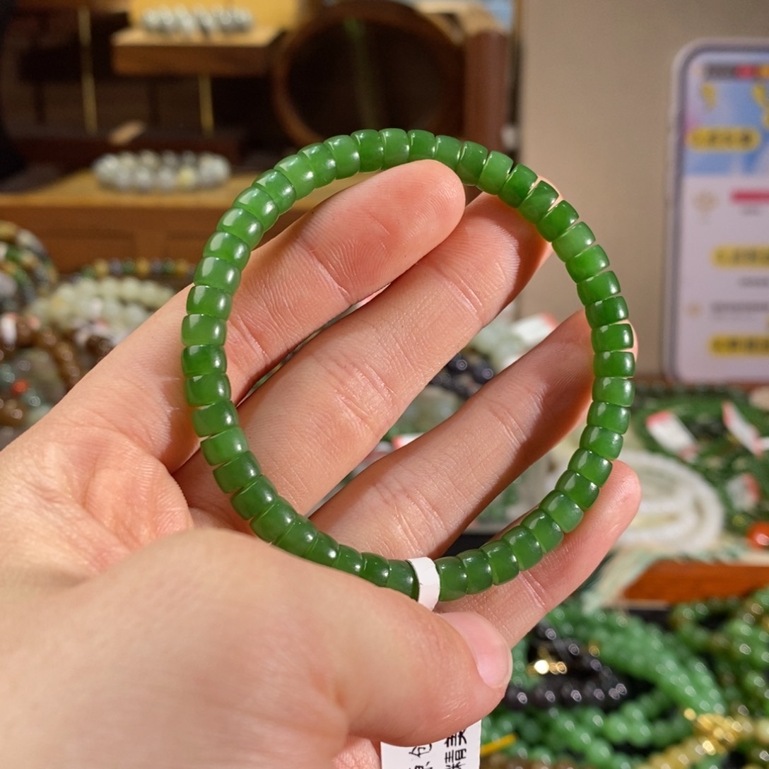 和田玉手链未镶嵌