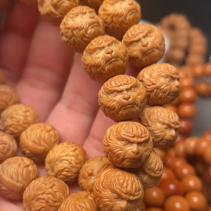 猴头核桃手串东**融黑