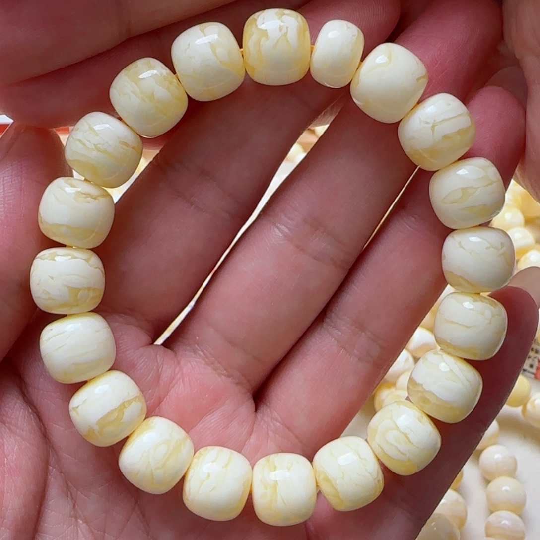 琥珀手链未镶嵌蜜蜡