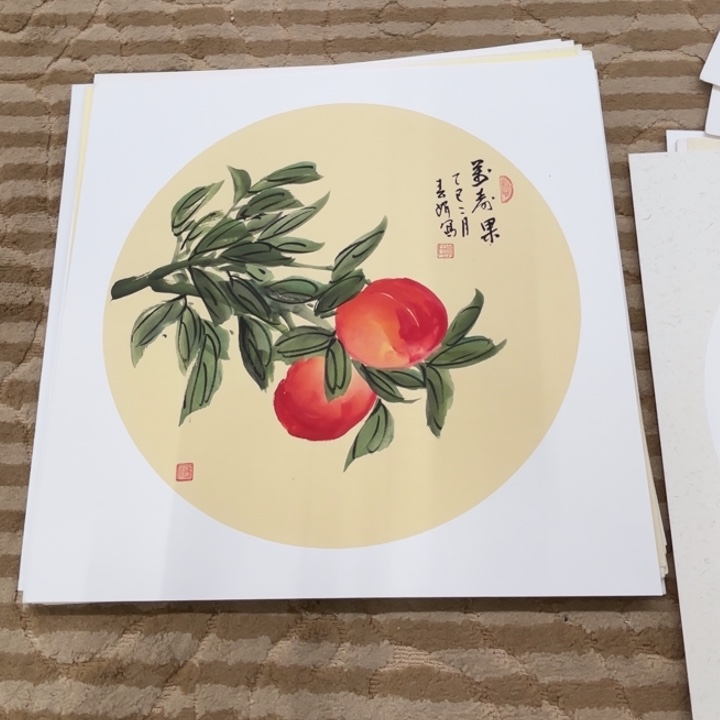 国画花鸟等多种形式为