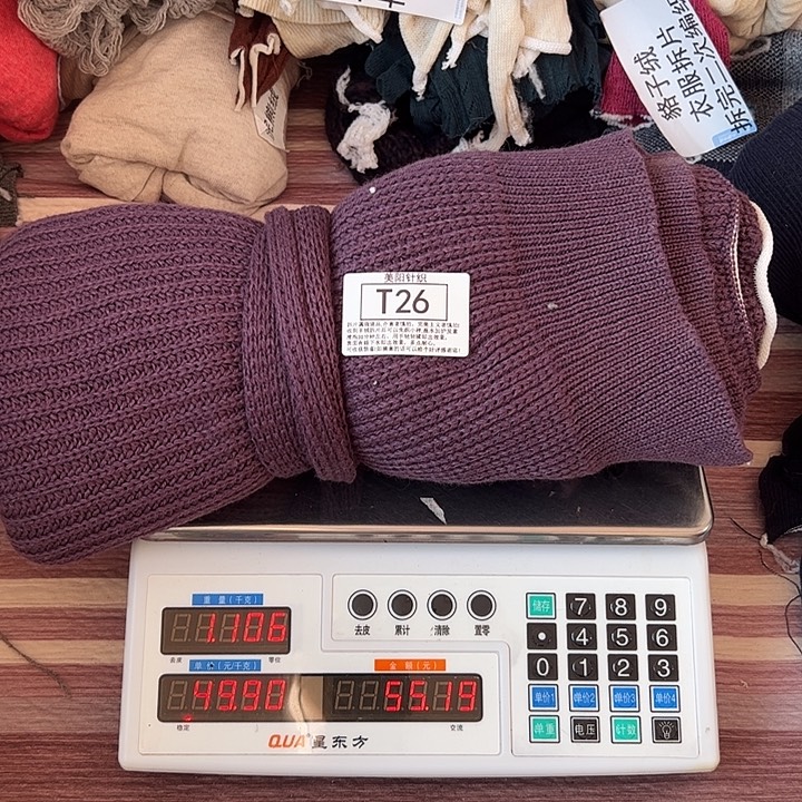 貉子绒衣服拆片T26