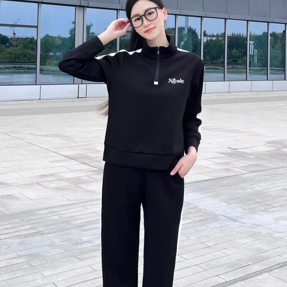 经典阔腿裤型显瘦藏肉神裤秋冬slamble秋冬宽松加绒入冬漂亮衣服