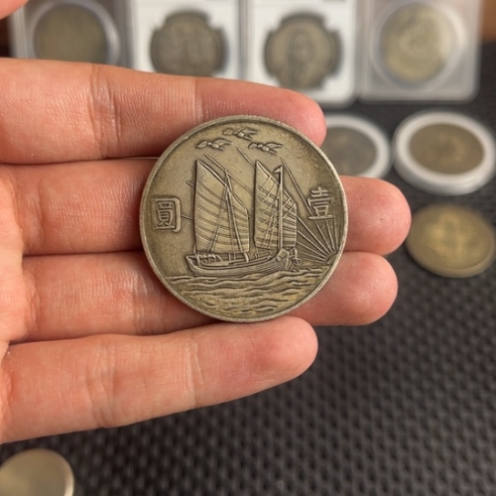 大头龙洋船洋工艺品