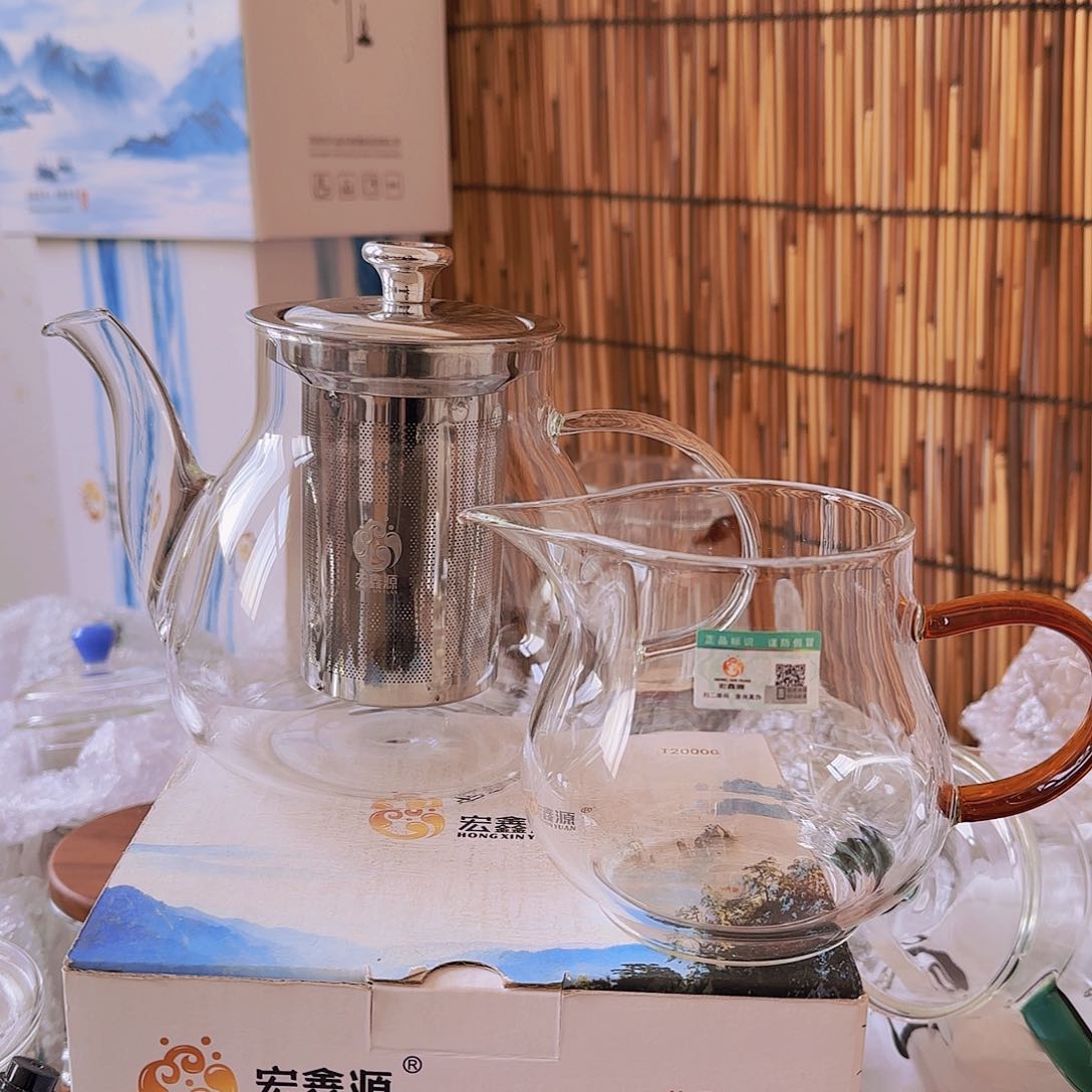 高硼硅玻璃茶水分离款瑕疵H1004+G436红A07