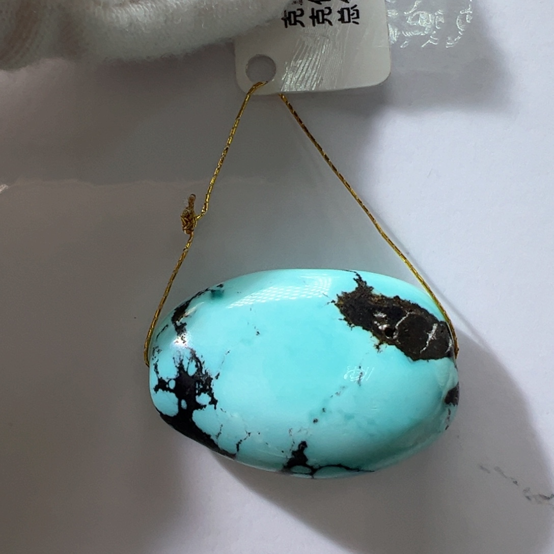 绿松石未镶嵌挂件