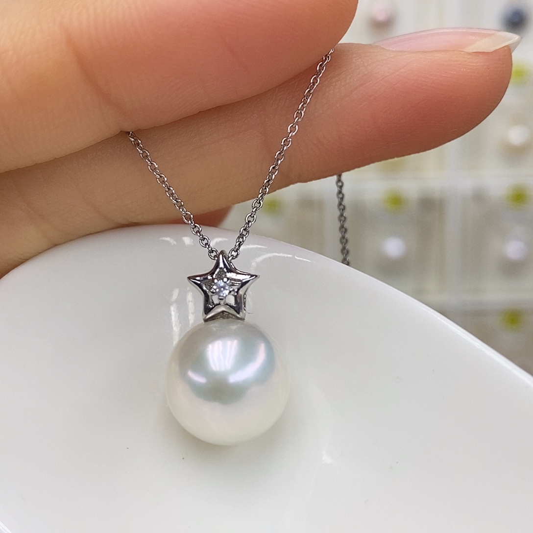 淡水珍珠吊坠(赠链)未镶嵌