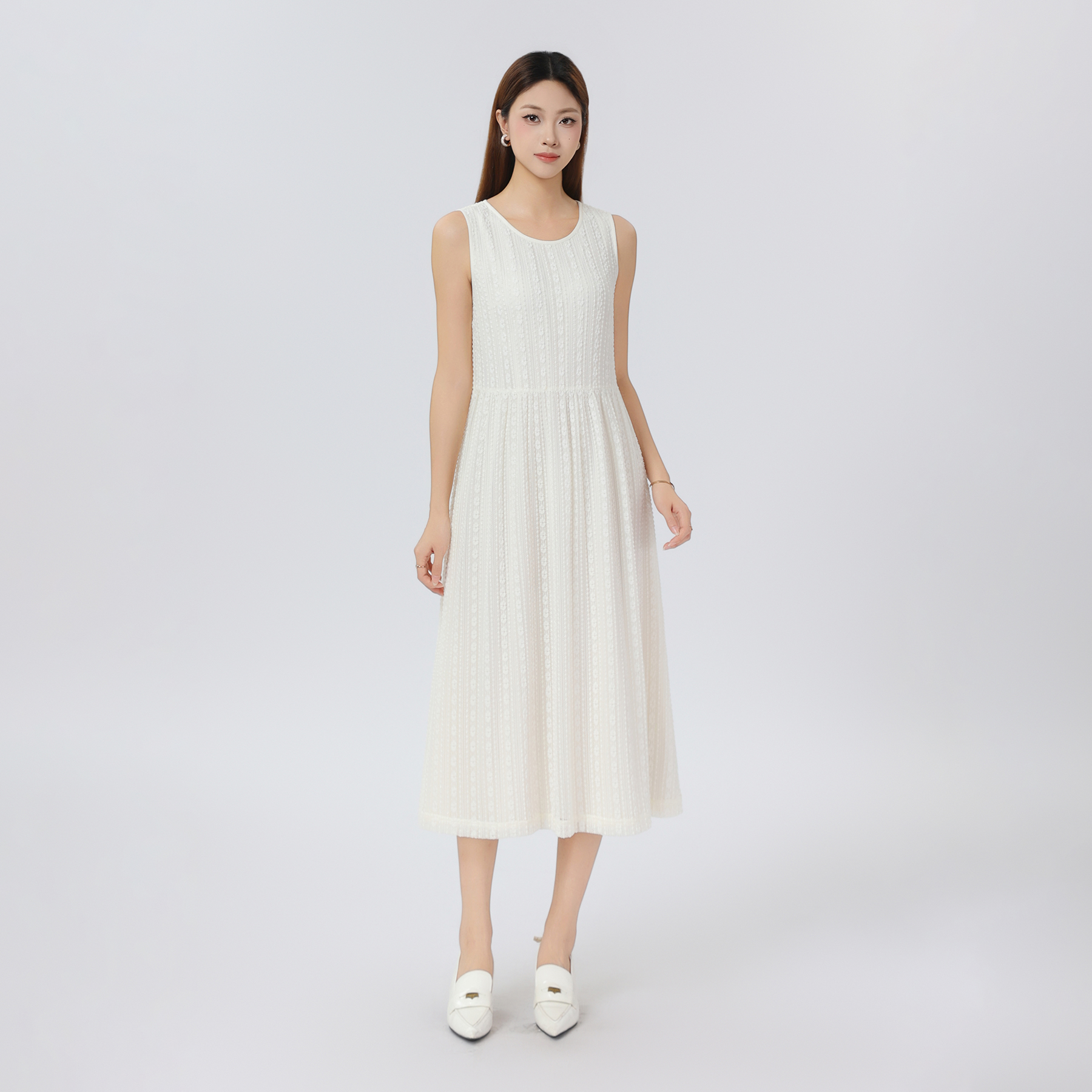 AMASS/阿玛施夏日穿搭显瘦洋装新款清爽度假风百搭连衣裙5500544