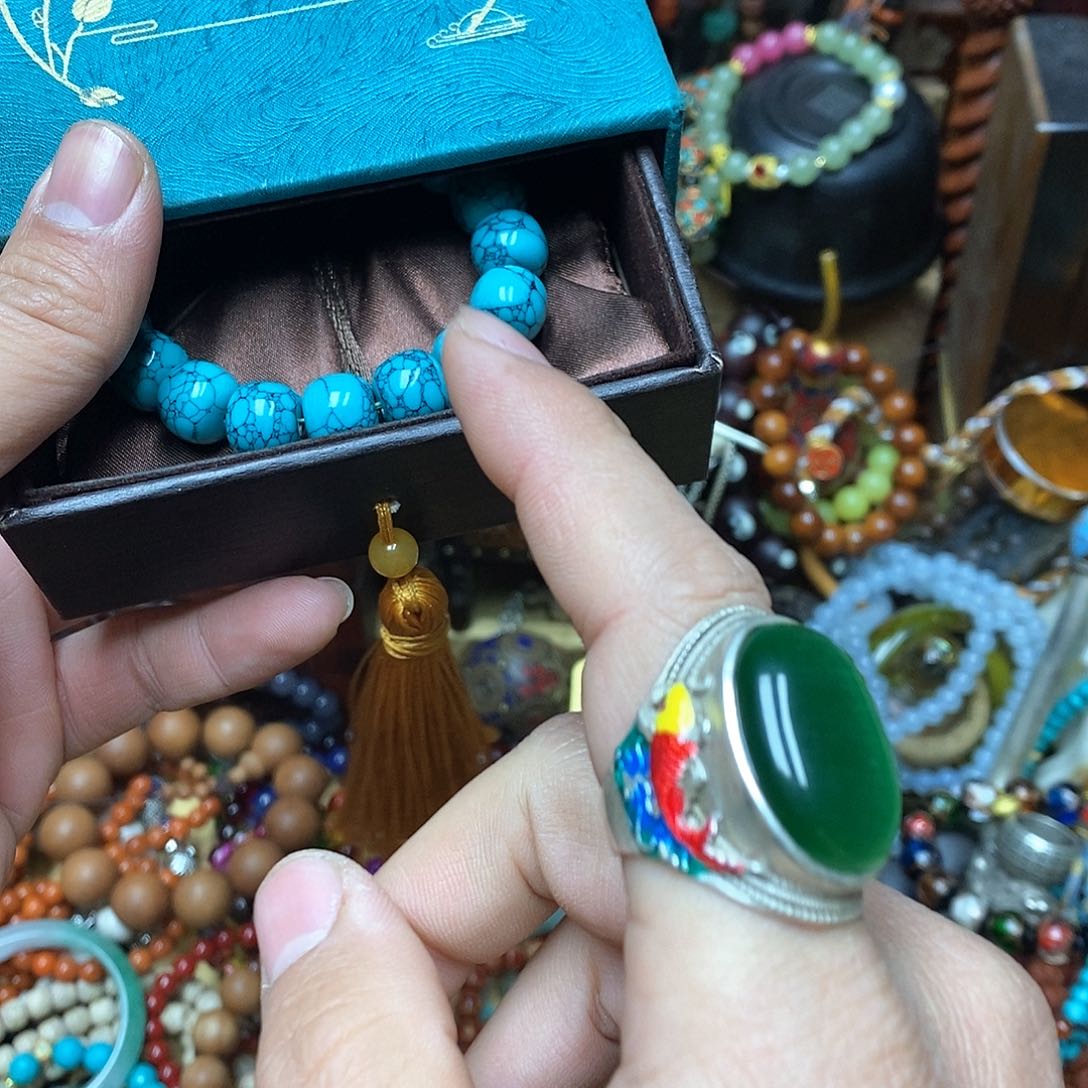 滴血莲花菩提吊坠