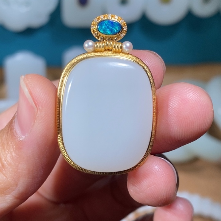 和田玉挂件未镶嵌