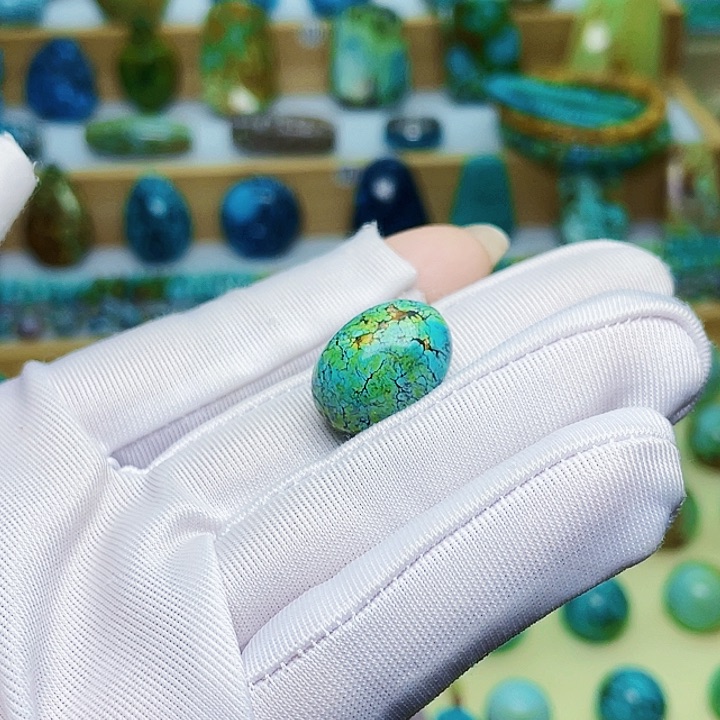 绿松石珠宝奇石未镶嵌