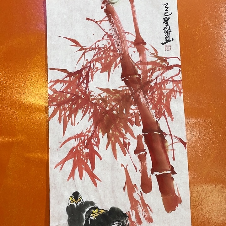 国画张圣敏先生纯手绘作品