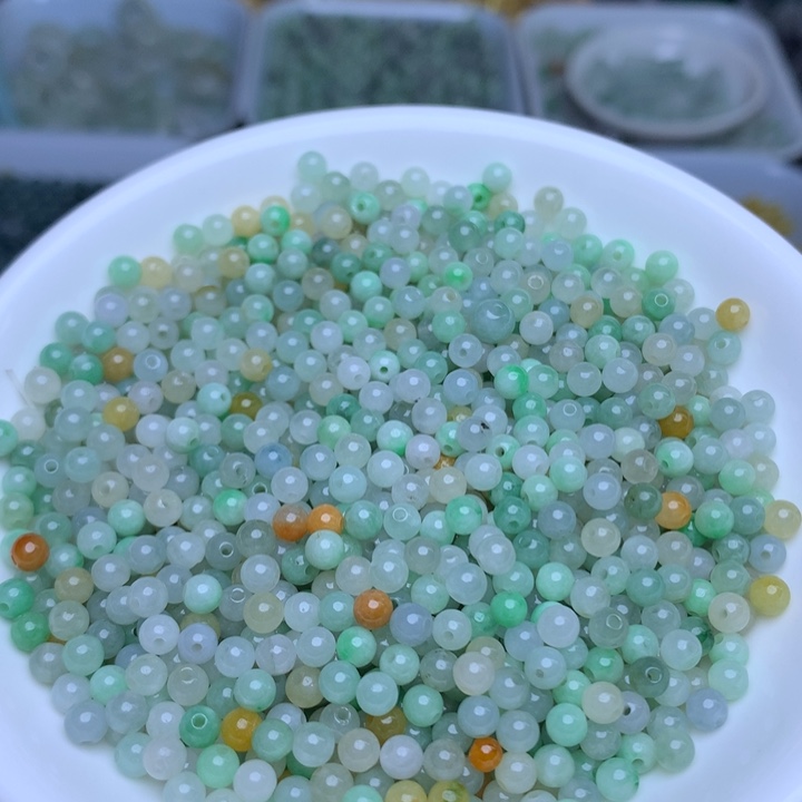 散珠翡翠卡3.8冰三彩100个