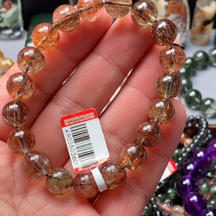 水晶手串未镶嵌天然