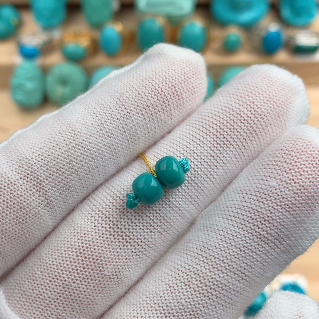 绿松石配饰未镶嵌5.9mm