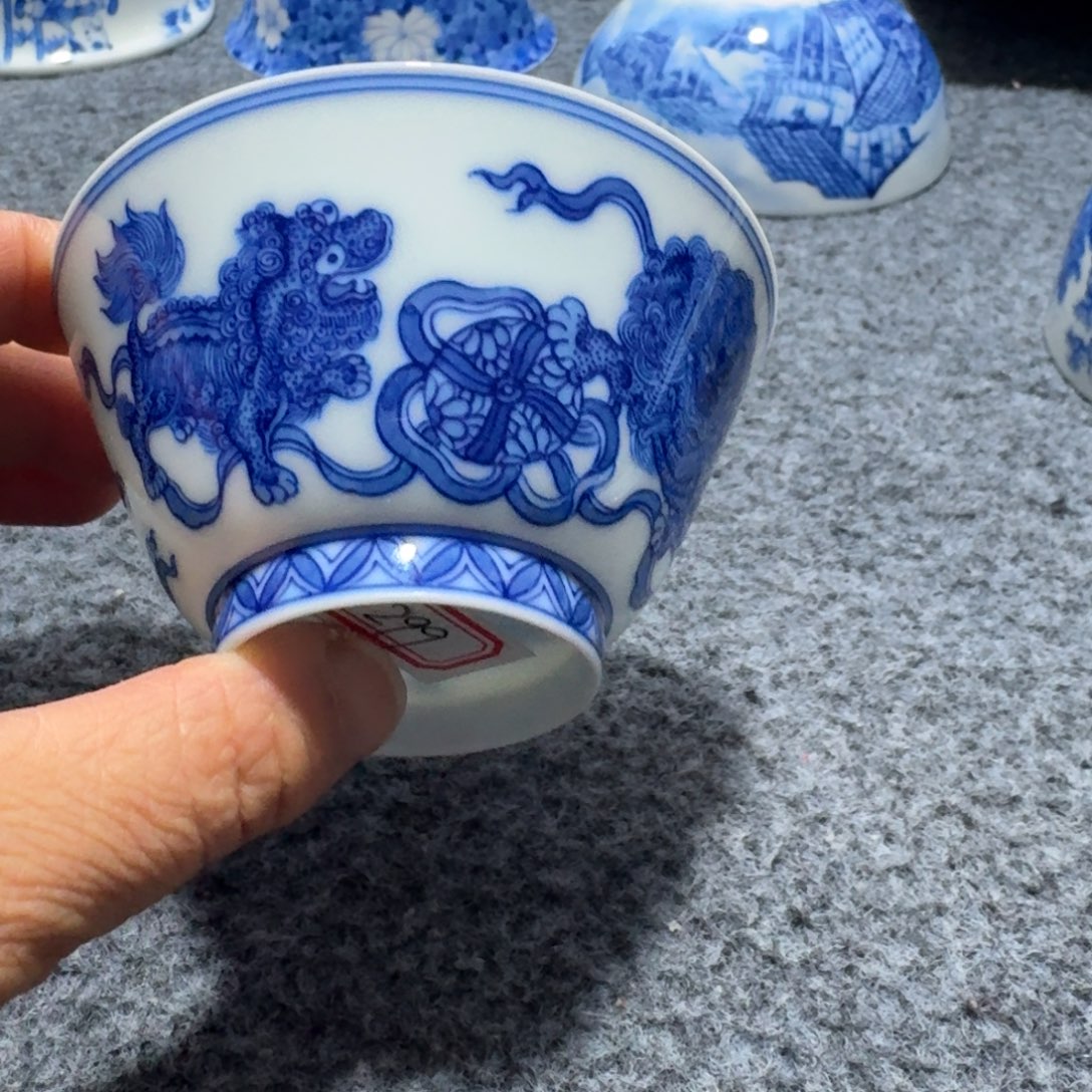 现代景德镇陶瓷手绘茶具