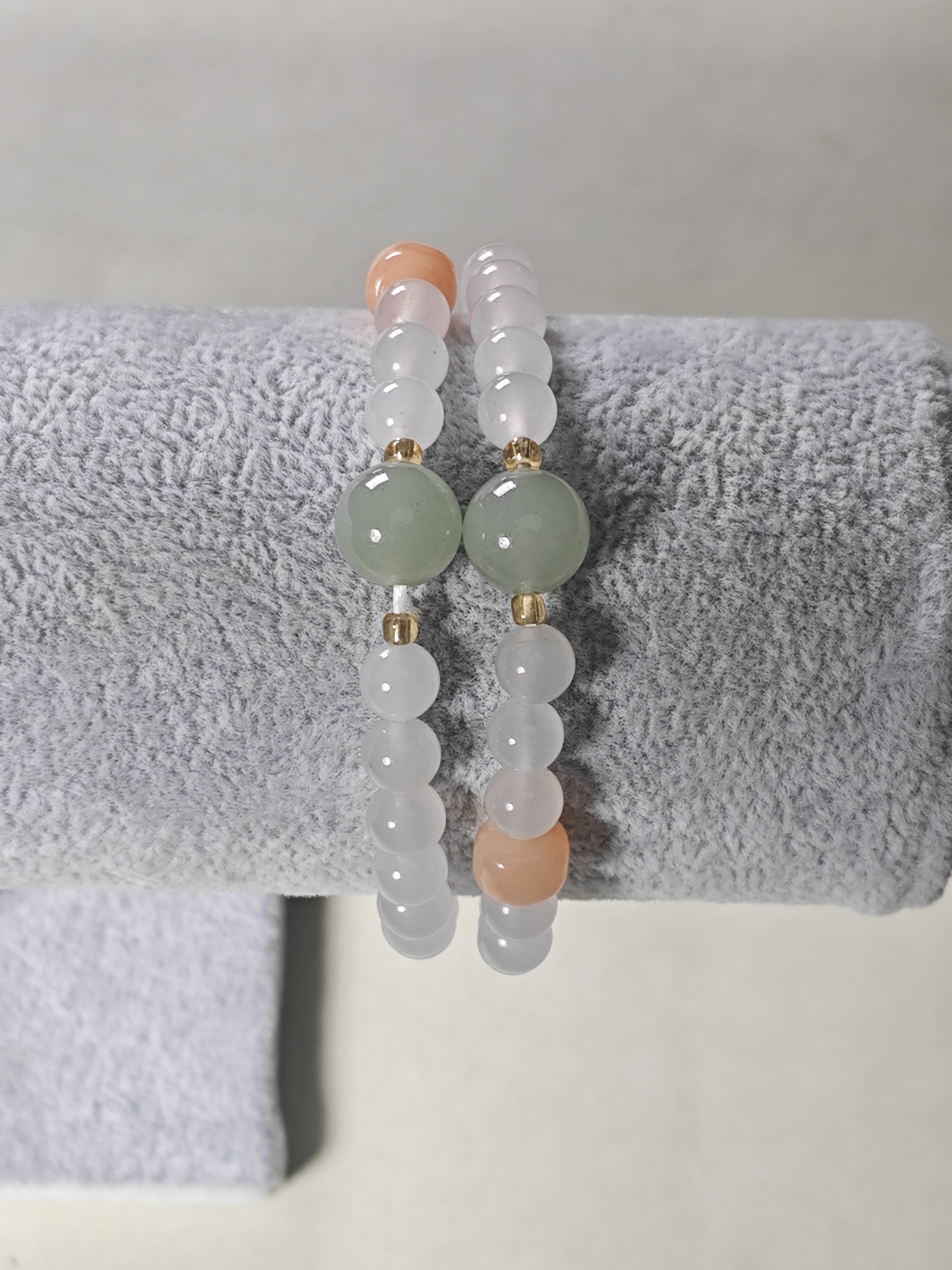 手链 【久寻珠宝】时尚手串卡8mm（拍一发一）