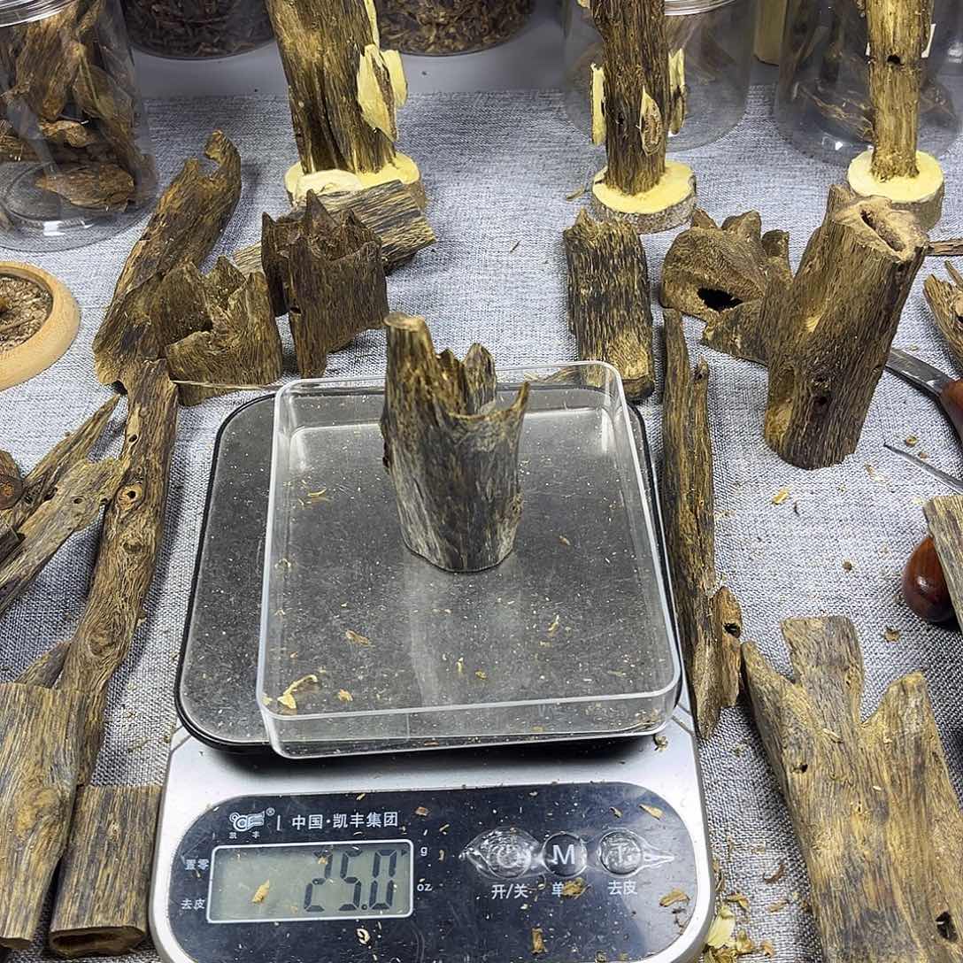 香料奇楠虫漏香25克